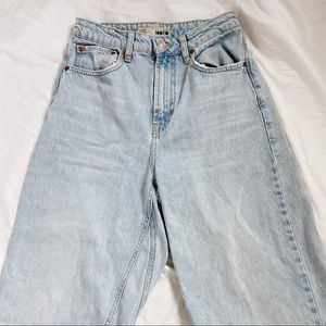 TOPSHOP wide leg jeans